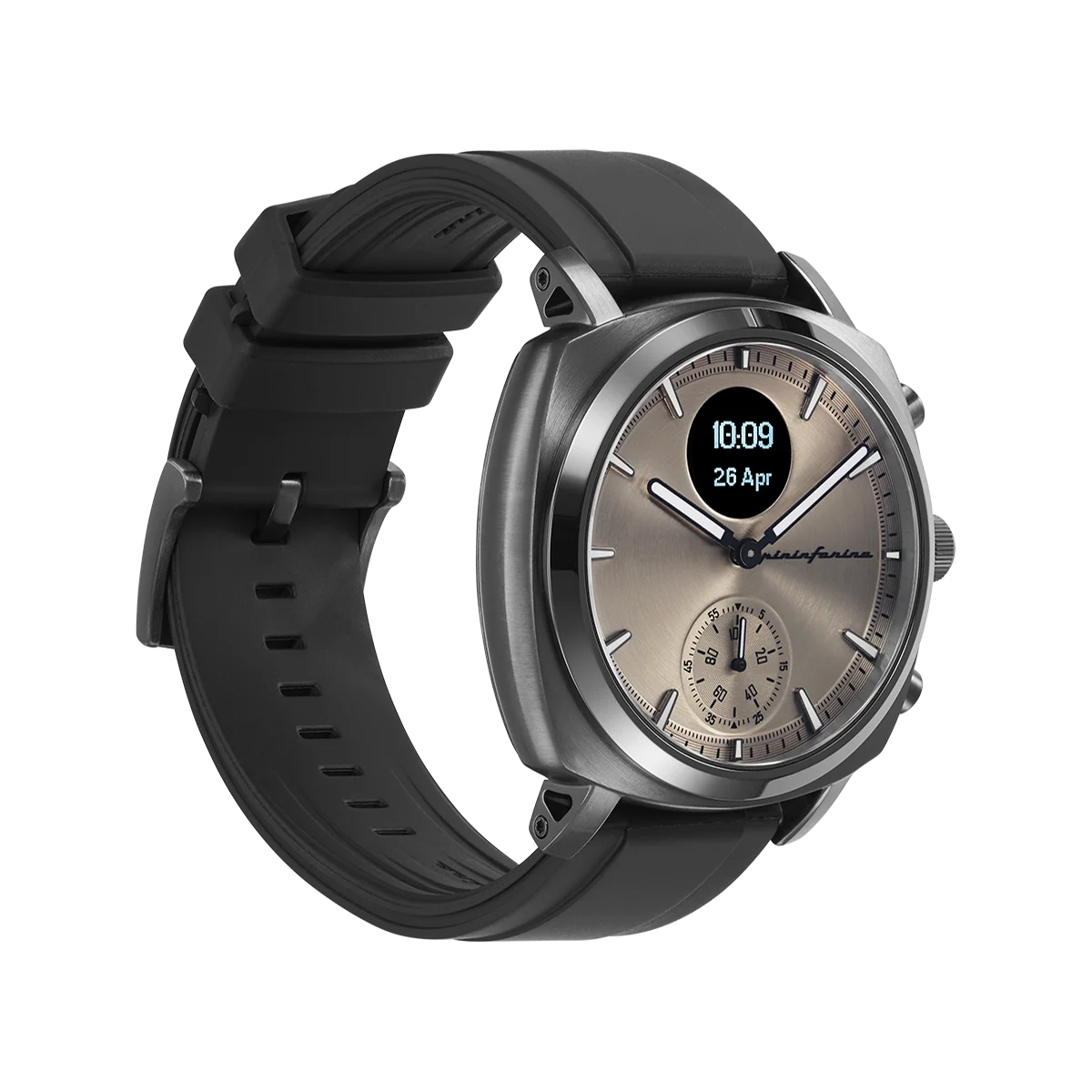 SENSO SPORT – DARK GREY CASE, BROWN DIAL AND BLACK FKM STRAP