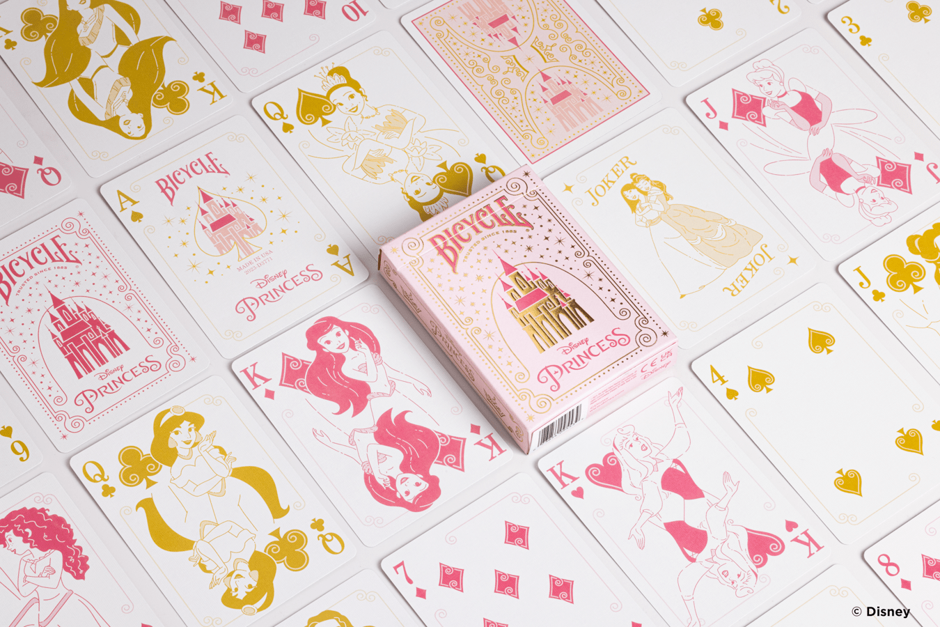 Playing Cards: Bicycle  Disney - Princess Mixed  Pink / Navy