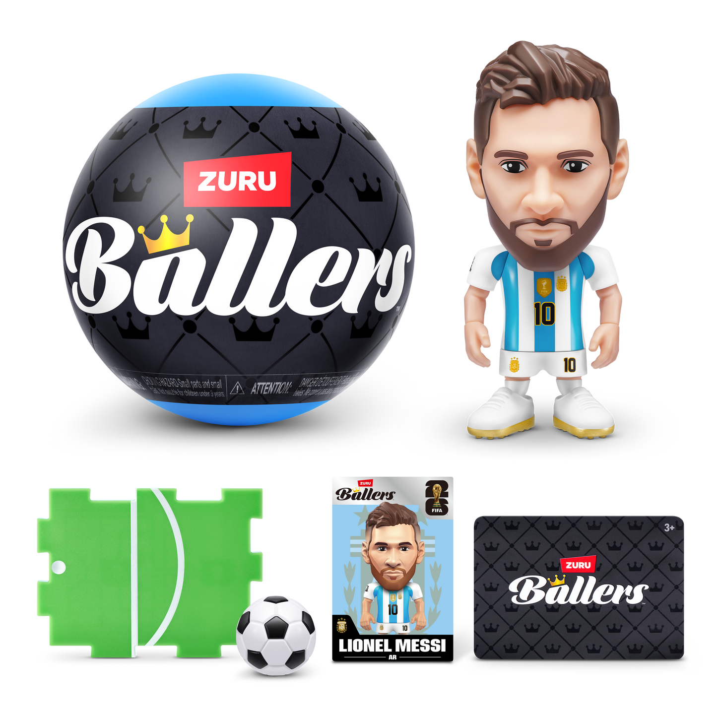 FIFA World Cup 2026™ Ballers Series– Official Licensed Product Surprise Unboxing Soccer Collectible Sports Toy, Ages 3+