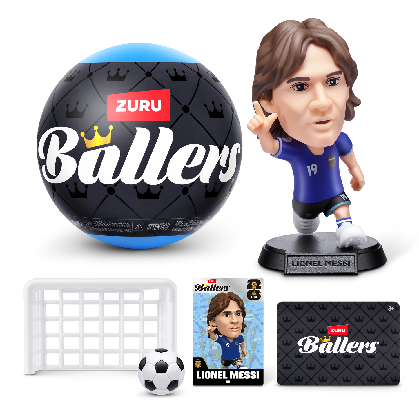 FIFA World Cup 2026™ Ballers Series– Official Licensed Product Surprise Unboxing Soccer Collectible Sports Toy, Ages 3+