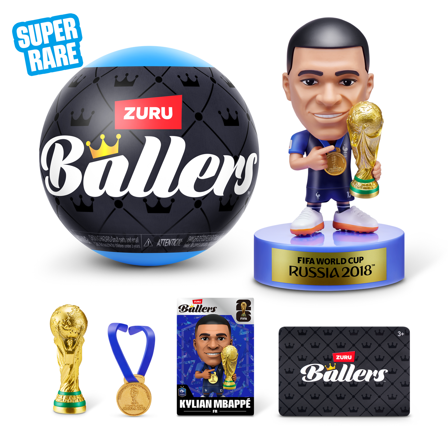 FIFA World Cup 2026™ Ballers Series– Official Licensed Product Surprise Unboxing Soccer Collectible Sports Toy, Ages 3+