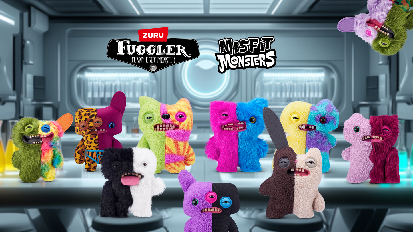 Fuggler Misfit Monsters Plush Toy 1pc