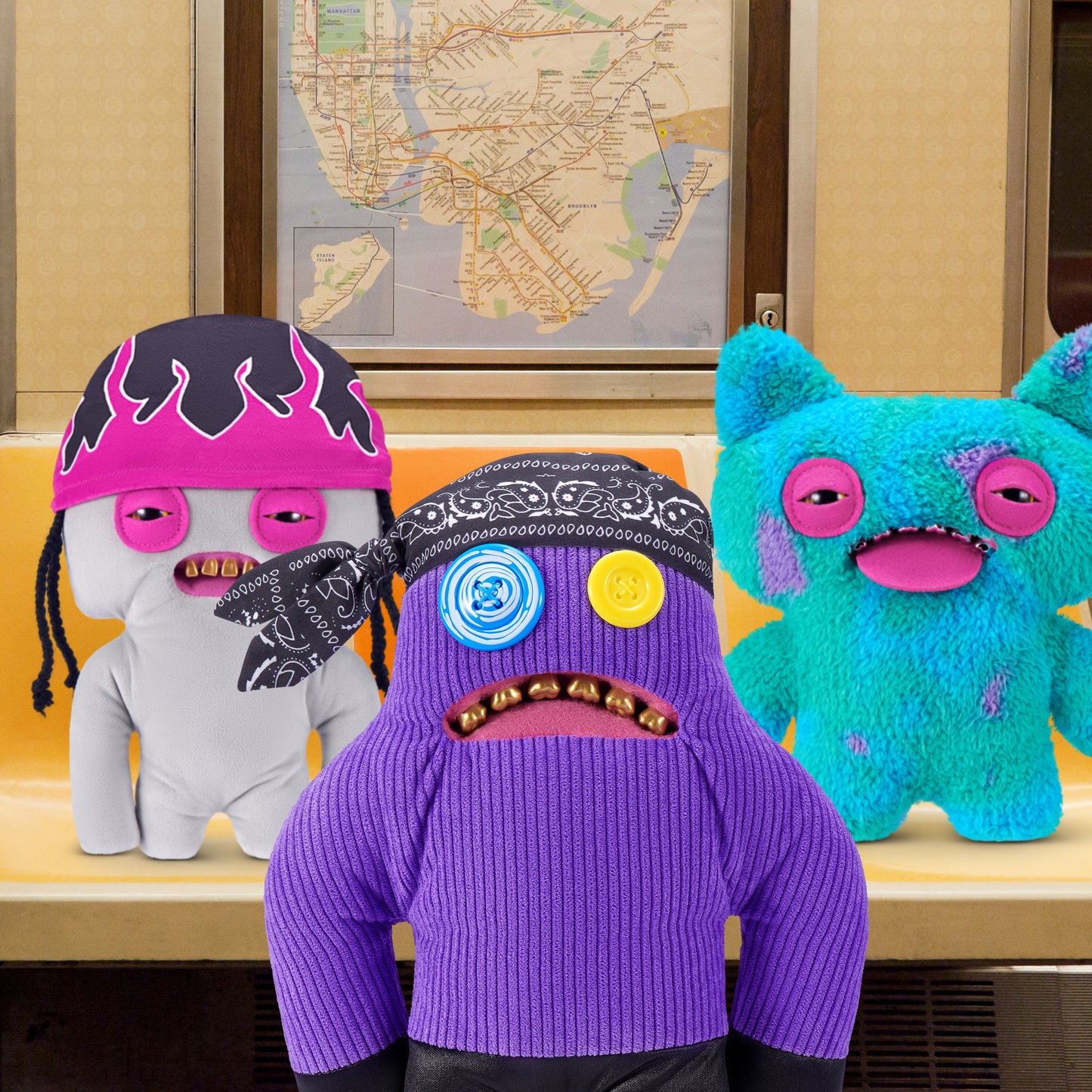 Fuggler Fugg Life Plush Toy 1pc