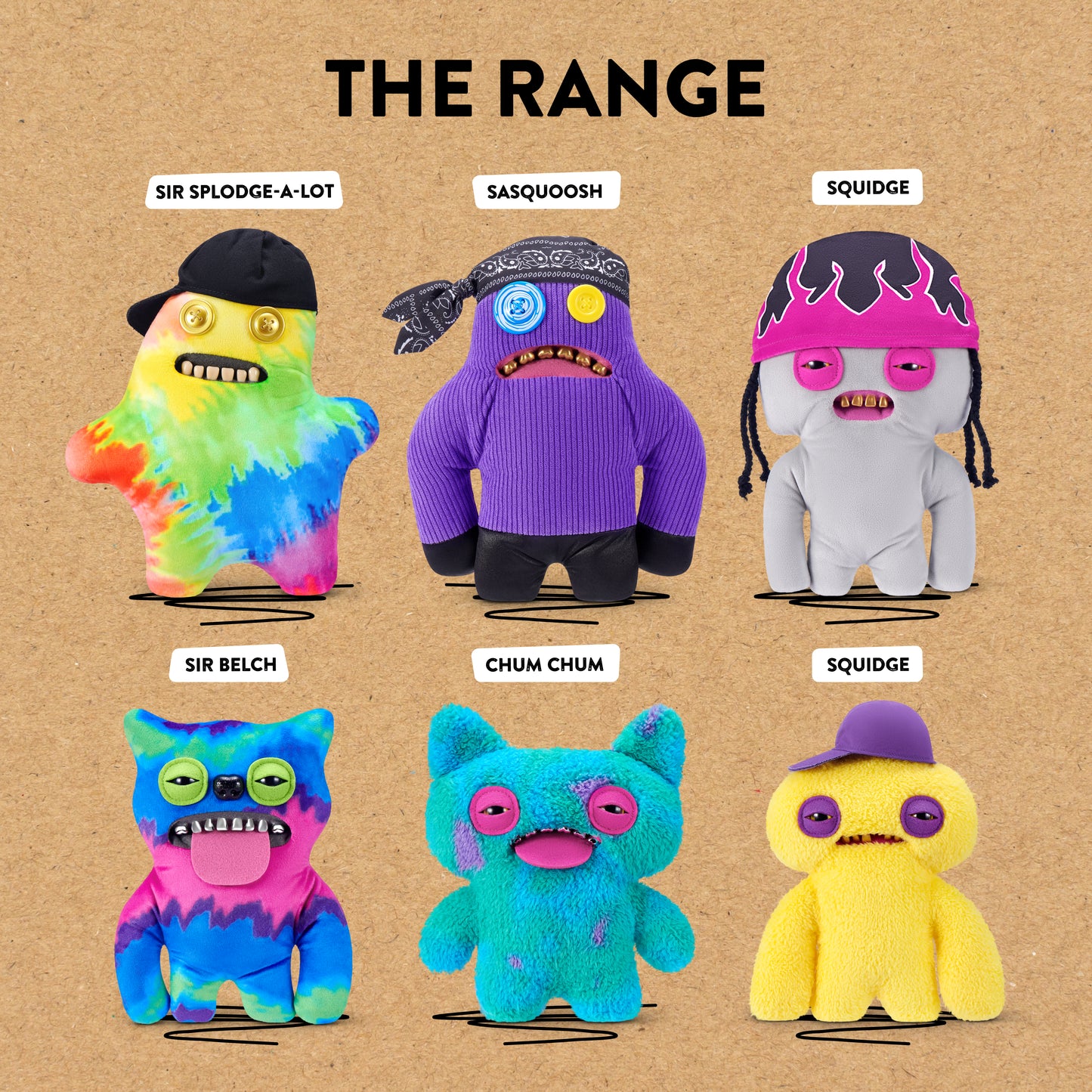 Fuggler Fugg Life Plush Toy 1pc
