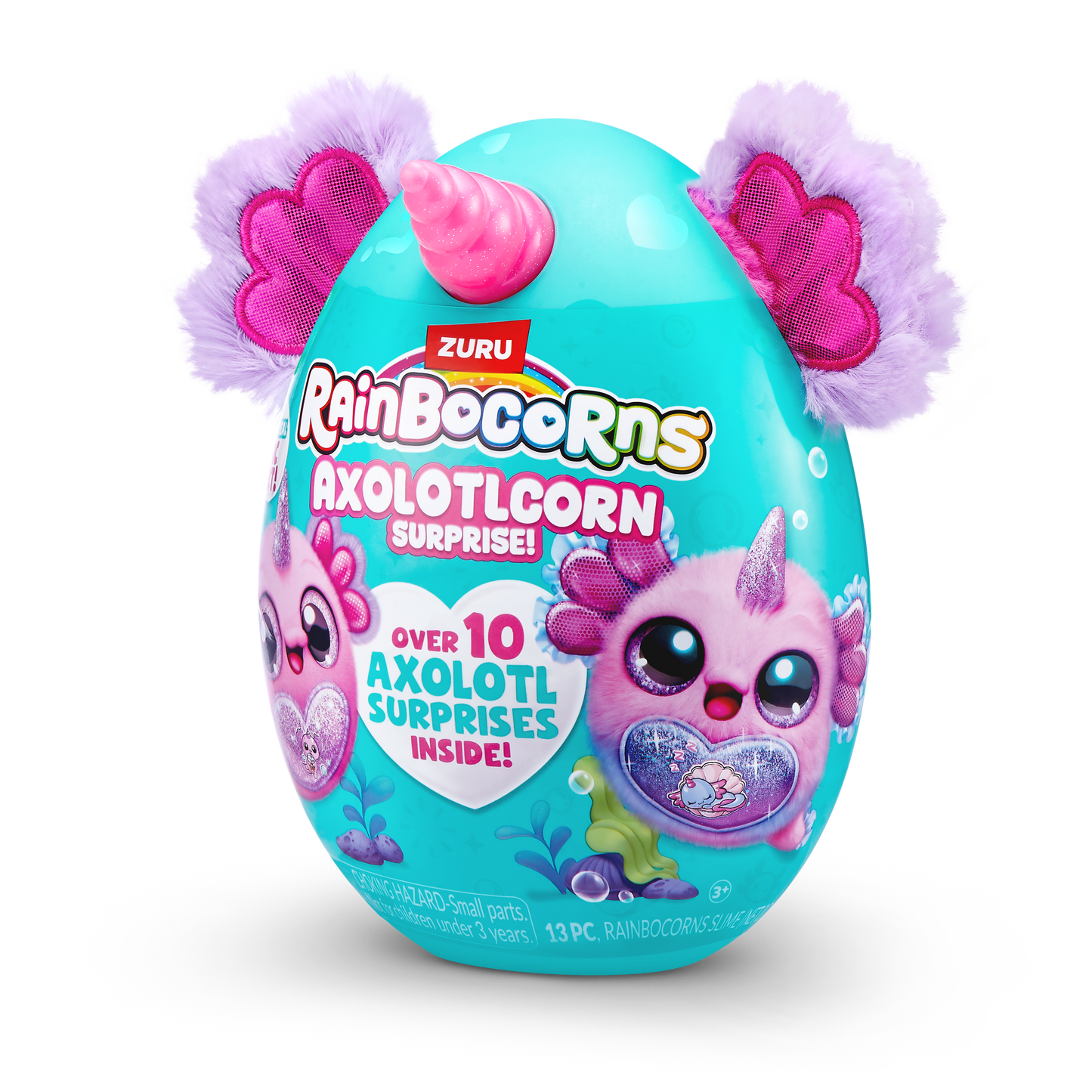 Rainbocorns Sparkle Heart Axolotlcorn Surprise Toy 1pc