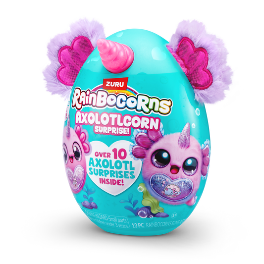 Rainbocorns Sparkle Heart Axolotlcorn Surprise Toy 1pc
