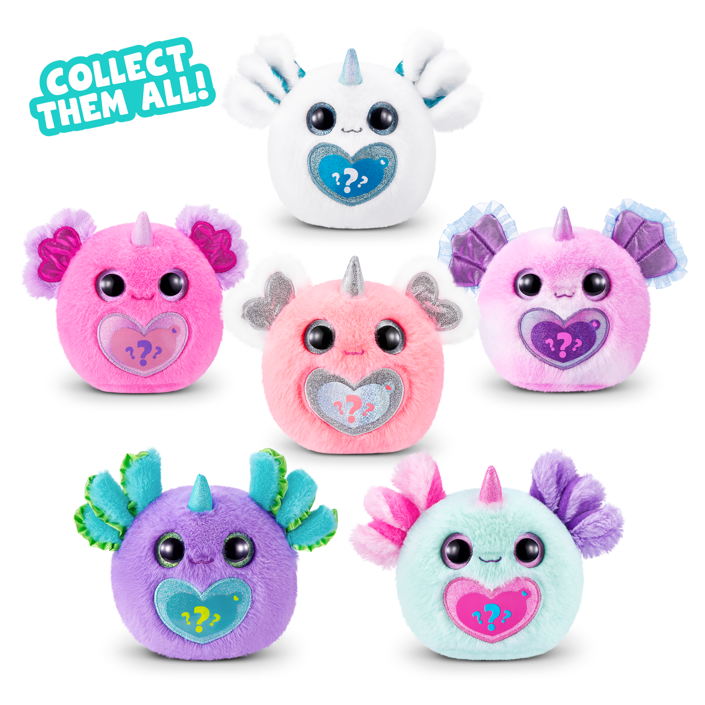 Rainbocorns Sparkle Heart Axolotlcorn Surprise Toy 1pc