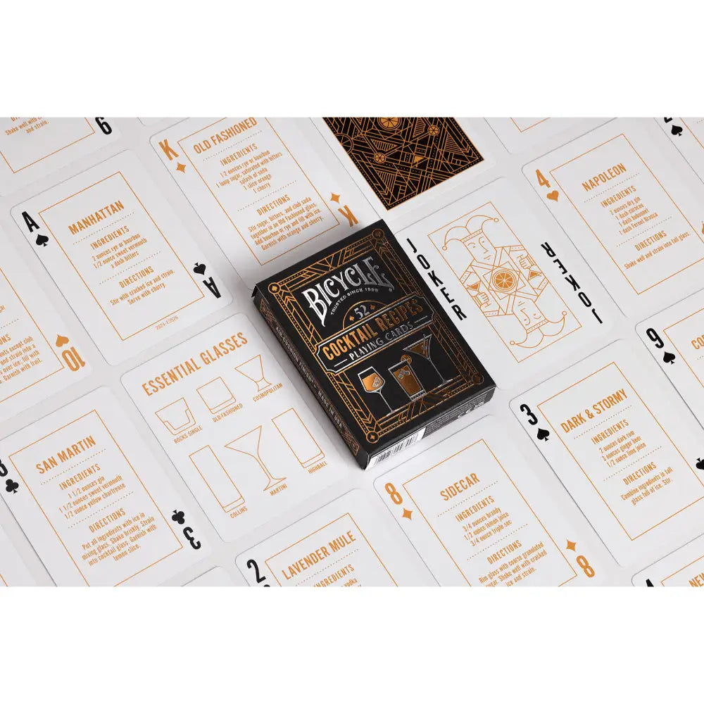 Playing Cards:Bicycle - Сocktail Recipes