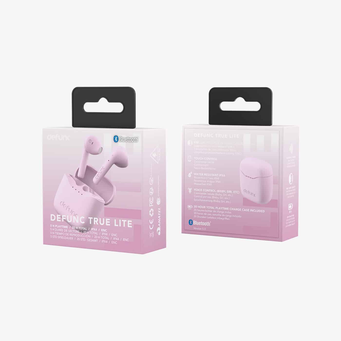 Defunc True Lite - Pink