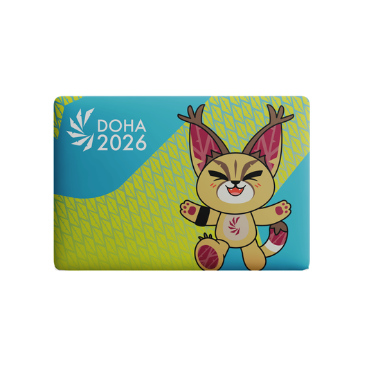 GCC '26 Games Magnet - Green