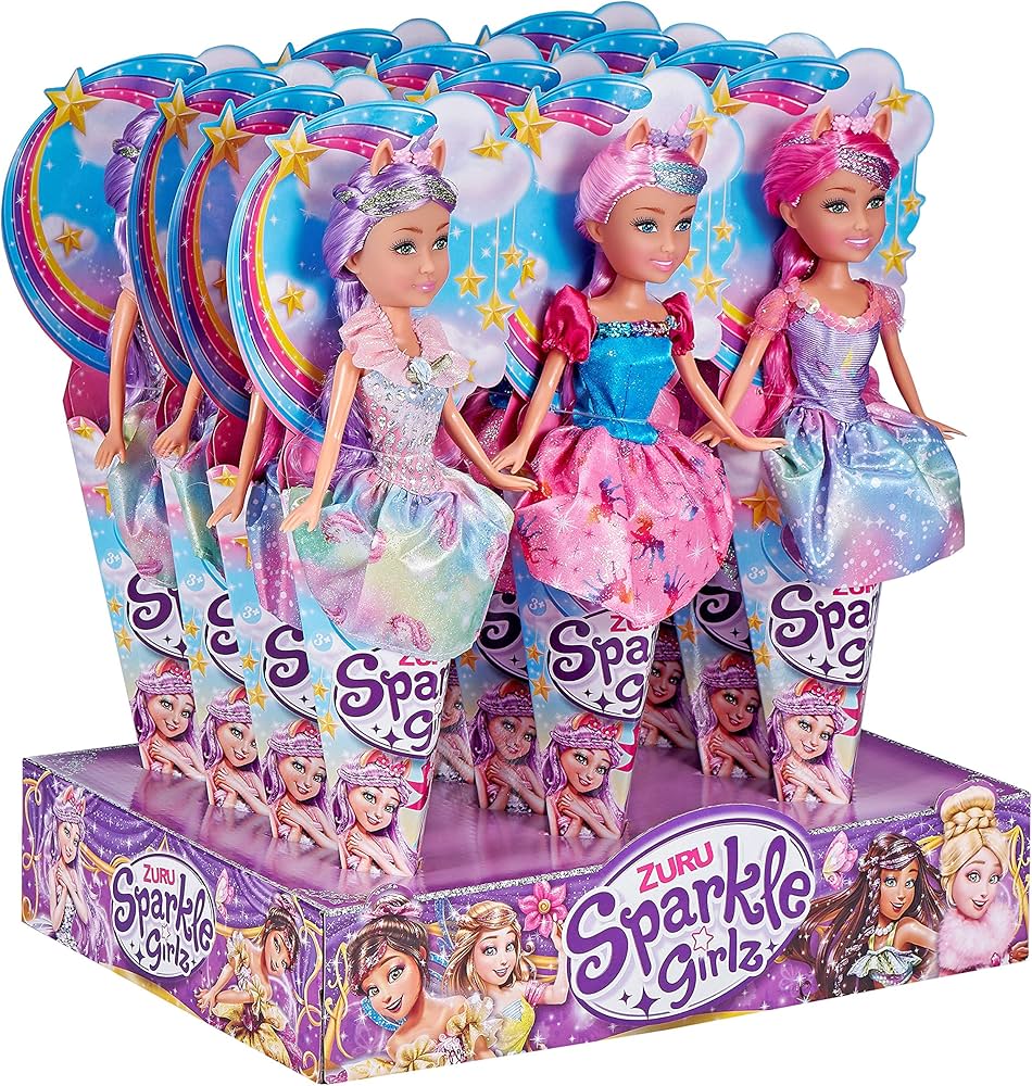 Sparkle Girlz Unicorn Cone Doll by ZURU