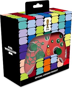 FIFA World Cup 2026™️ Official Licensed Product | AURORA+ Wireless Controller for Switch2*&1, PC, Android and IOS - Morocco