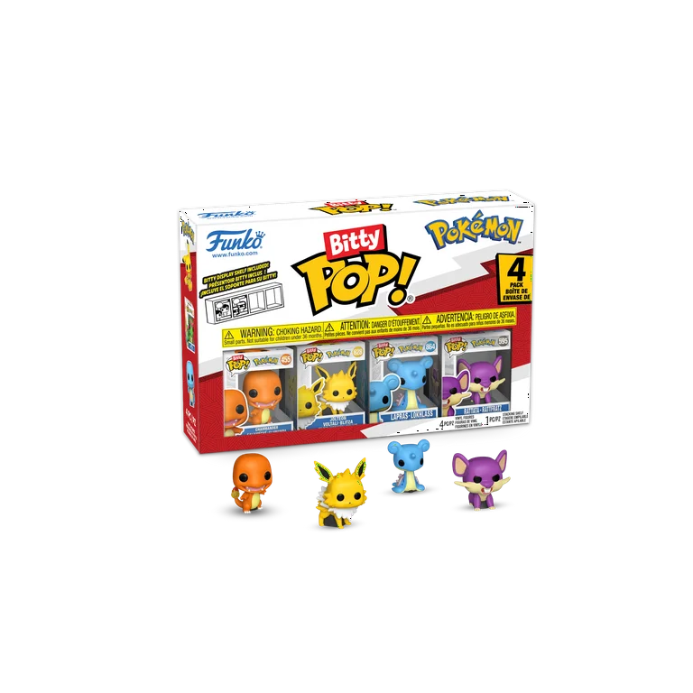 Bitty Pop! Games: Pokemon  Charmander 4pk