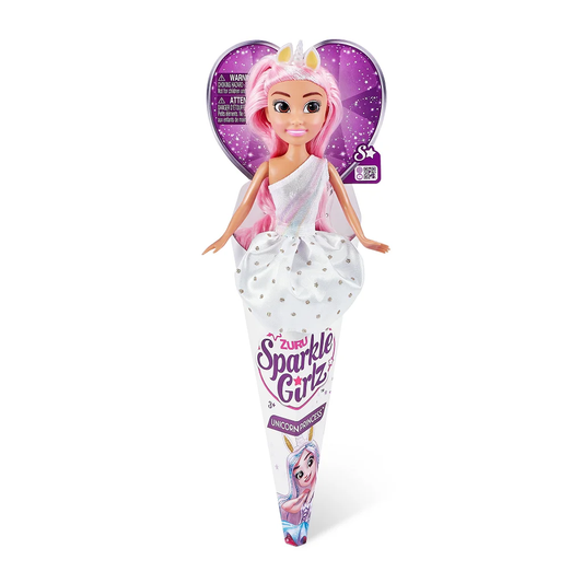 Sparkle Girlz Unicorn Cone Doll by ZURU