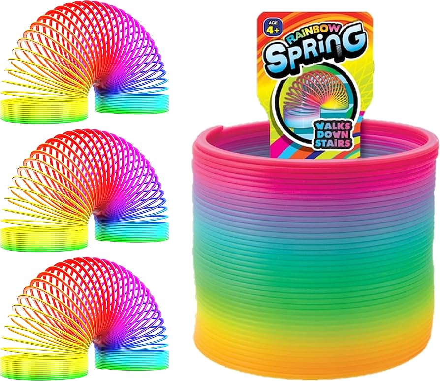 JARU Big Rainbow Spring Toy