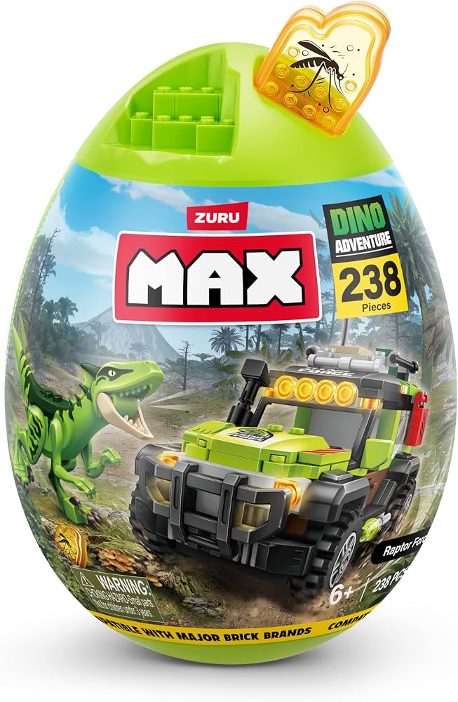 Zuru Max Build More Dino Escape Egg Capsule