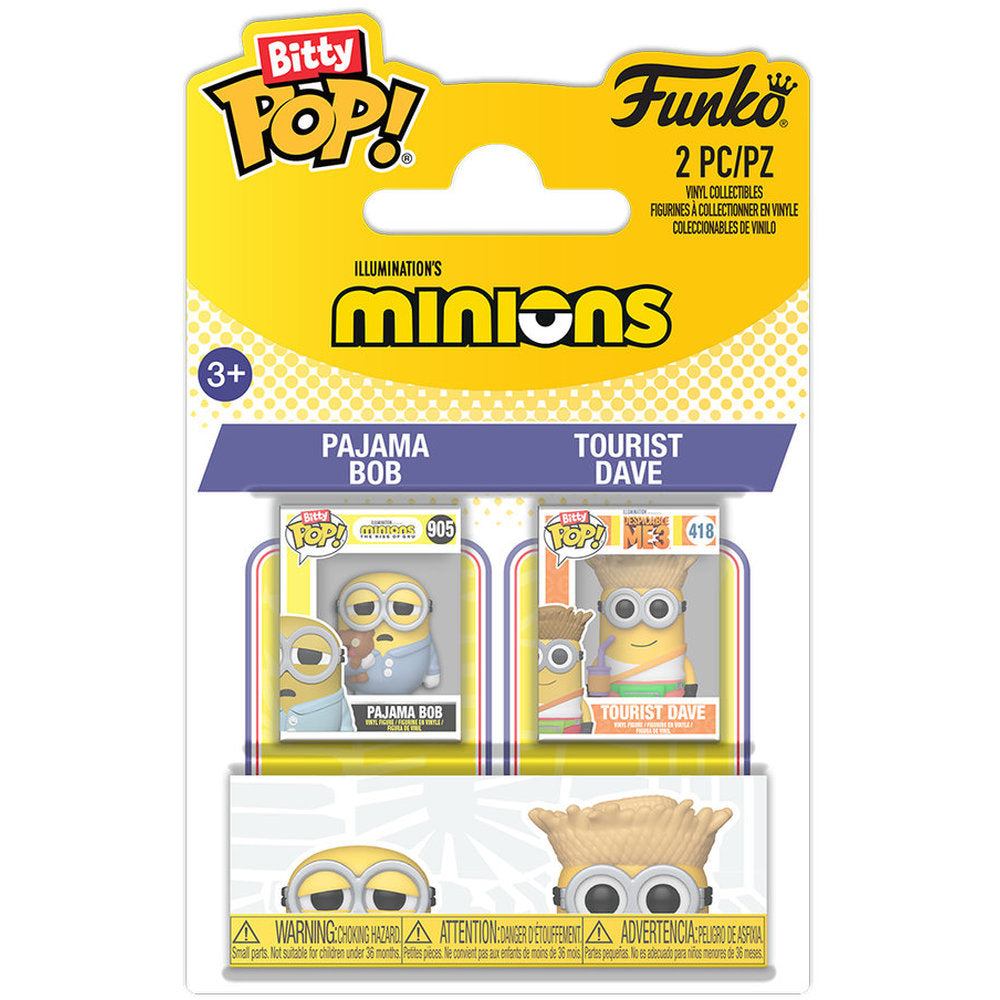 Bitty Pop! Movies: Minions - Bob, Dave 2Pk