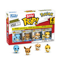 Bitty Pop! Games: Pokemon - Squirtle 4pk