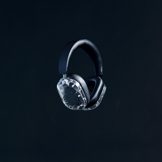 Mondo by Defunc Headphone  - Over-Ear - Transparent