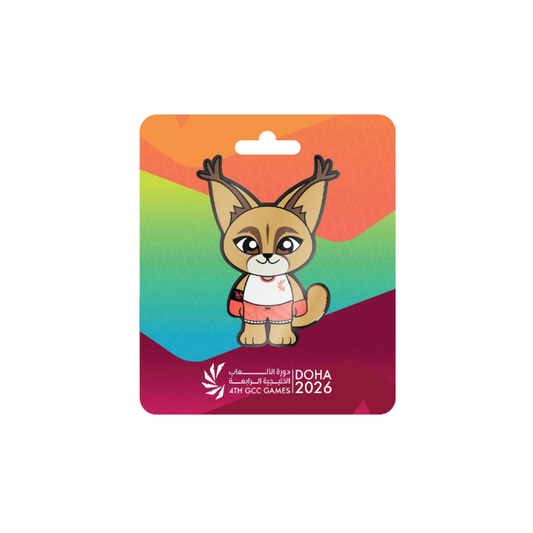 GCC '26 Games Mascot Magnet - Boxing