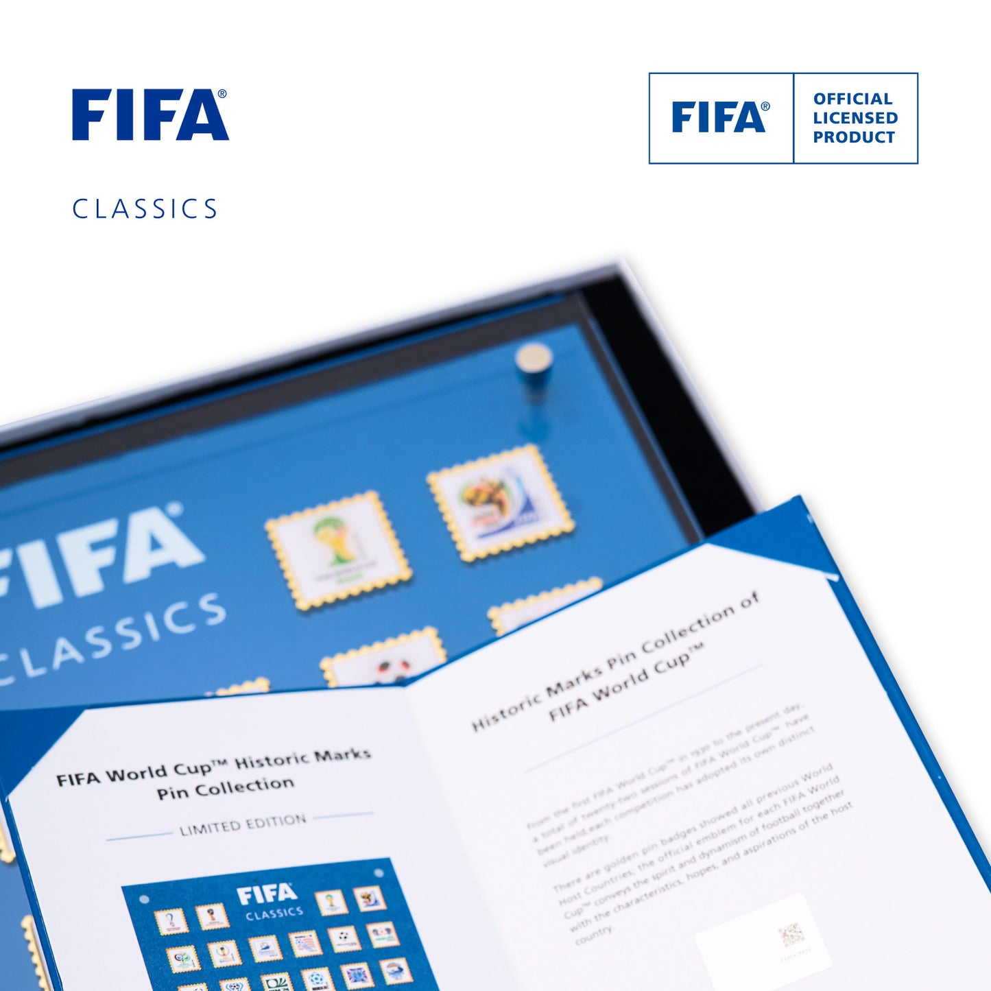 FIFA classic Limited Edition Historical Pin Collection